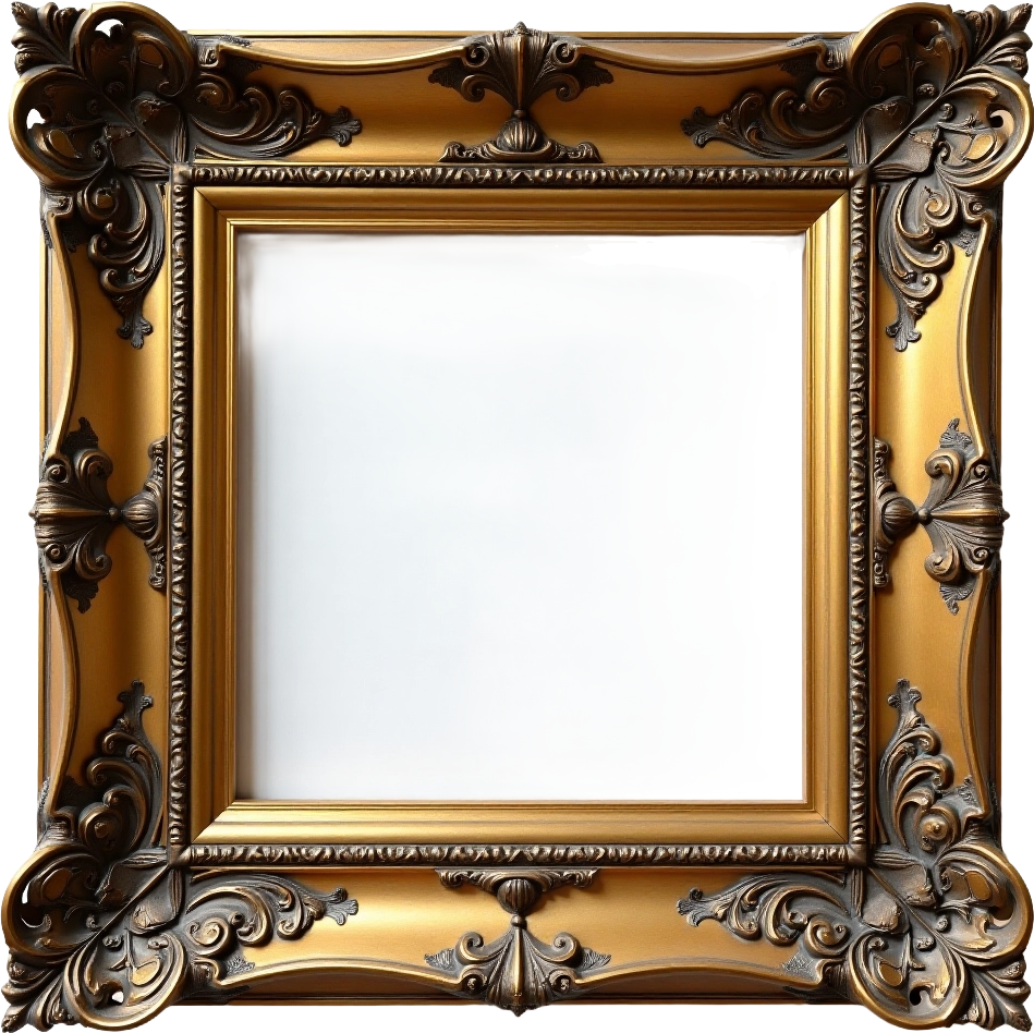 Ornate Gold Frame